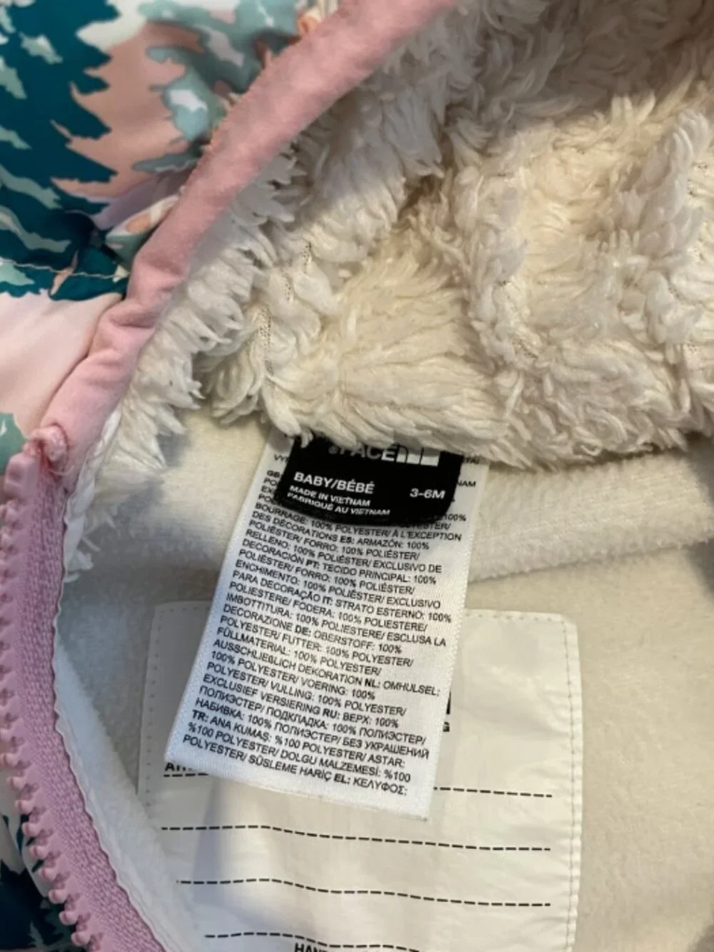 The North Face Thermoball Baby Bunting 3-6 months